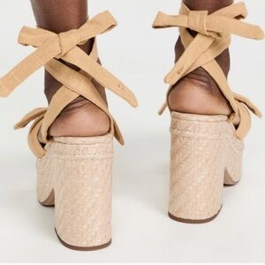 Sam Edelman Tula wedge in mustard size 7